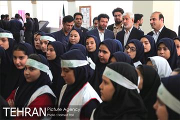 بازدید شجاع پوریان و دانش آموزان از موزه ملی ایران 20