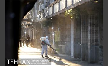 ضد عفونی و پاکسازی بازار تهران 24