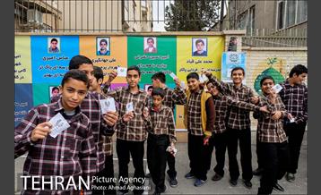 انتخابات شهردار مدرسه شهید کدخدایی 34