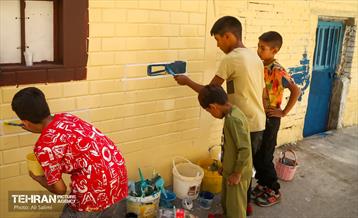 کوچه های رنگی منطقه پانزده 13