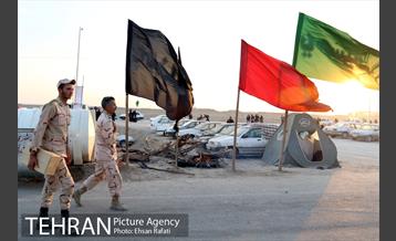 پیاده روی زائران به سمت کربلا از مرز شلمچه 16