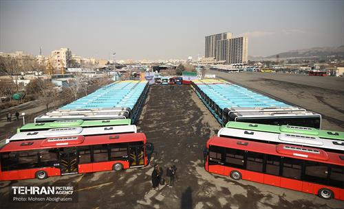 الحاق اتوبوس های برقی و دیزلی به اتوبوسرانی شهر تهران 3