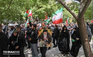 دسته عزاداران دانشگاه تهران در تاسوعای حسینی 38