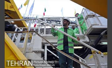 آغاز  حفاری تونل  محور جنوبی خط 6 مترو تهران 15