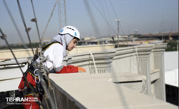 مانور امداد و نجات جمعیت هلال احمر 7