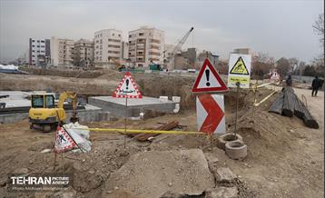 بازدید شهردار تهران از پروژه بزرگراه یادگار امام(ره) 5