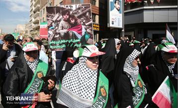 راهپیمایی روز قدس در پایتخت - 1 46