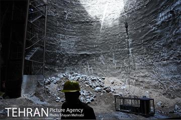 مراسم ورود ماشین حفاری(TBM) به ایستگاه مترو امیرکبیر در خط 6 متروی تهران 7