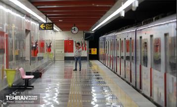 تست گرم بخش شمالی خط ۶ مترو تهران 40