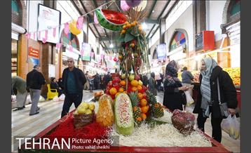 بازار میوه و تره بار جلال آل احمد در آستانه شب یلدا 12