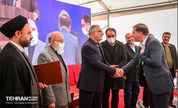 آیین آغاز عملیات احداث و تکمیل ۲۳ تقاطع غیرهمسطح 22