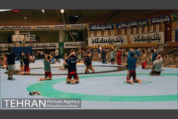 تمرین تیم ملی کشتی فرنگی 11