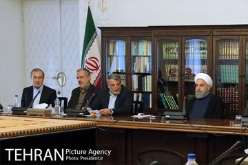 دیدار دکتر نجفی و اعضای شورای شهر تهران با رئیس جمهور 3