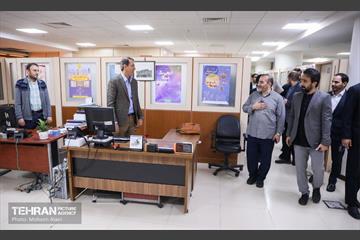بازدید مدیرکل حوزه شهردار تهران از مرکز مطالعات و برنامه‌ریزی شهرداری تهران 10