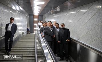 بهره‌برداری از ایستگاه متروی«علامه جعفری» 30