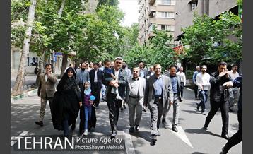 حضور شهردار تهران در راهپیمایی روز قدس 4