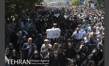 تشییع شهدای حادثه تروریستی تهران 8