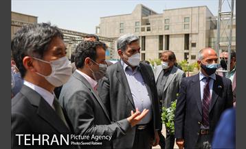 مراسم همکاری سه جانبه شهرداری تهران، UNDP و ژاپن در پروژه مدیریت پسماند شهر تهران و رونمایی از دستگاه های RVM 31