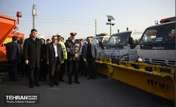 طرح زمستانه مشترک پلیس راهور و شهرداری تهران 32