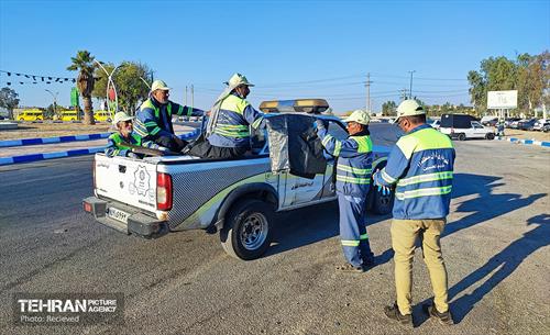 خدمات شهرداری تهران در مرز مهران 29