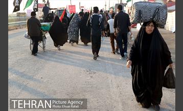 پیاده روی زائران امام حسین (ع) از مرز شلمچه 28