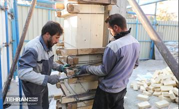 اینجا کارگاهه؛ محوطه سازی حریم تئاتر شهر 18