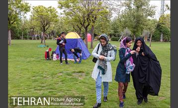 روز طبیعت بارانی در بوستان رازی 25