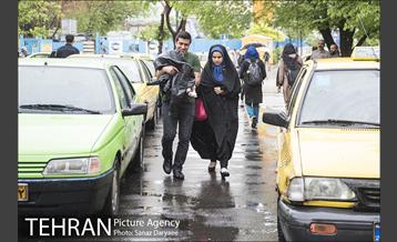 باران بهاری در تهران 10