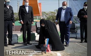 مراسم کلنگ زنی تقاطع غیر همسطح شهید نواب-شهید تندگویان 15