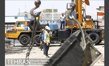 مراسم جمع آوری آخرین قطعه شاه تیر های عرشه پل گیشا  7