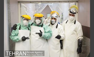 تطهیر و تدفین جانباختگان کرونایی در بهشت زهرا(س) 12