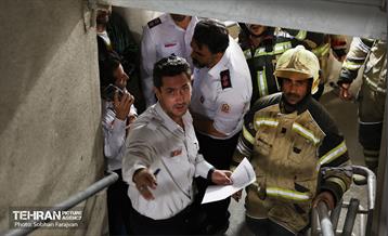 مسابقه پله‌نوردی آتش‌نشانان در برج میلاد 44