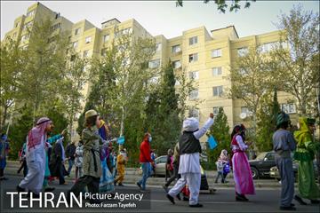 کاروان نوروزی در منطقه 5