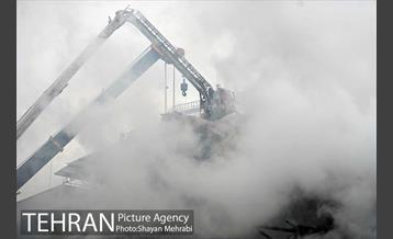 سومین روز عملیات امداد ونجات حادثه پلاسکو -5 4