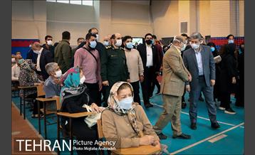 افتتاح سومین مرکز تزریق واکسیناسیون در محله کردستان 12