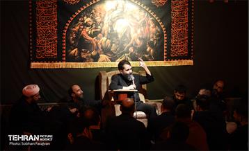 مراسم شب هشتم محرم در کهف الشهدا 17