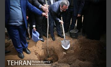 آئین کاشت نهال در بوستان جنگلی سرخه حصار 14