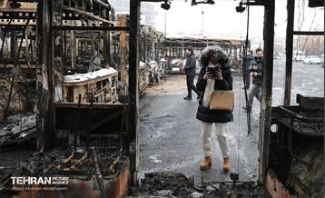 بازدید سفرا از تخریب اموال عمومی شهر 60