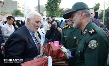 آیین نامگذاری بوستان شهیدان امیراحمدی 3