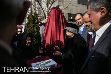 نصب سردیس و نامگذاری خیابان همایون شهنواز 18