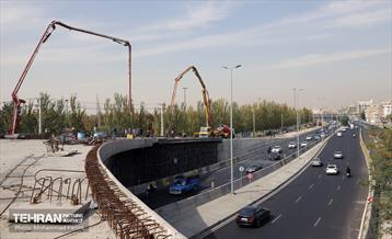 بازدید شهردار منطقه 16 از غیر همسطح شهید نواب صفوی 13