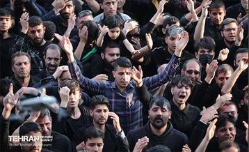 عزاداری شهادت امیرالمومنین (ع) در میدان امام حسین (ع) 9