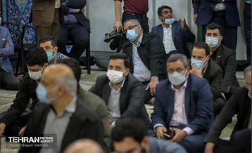 حضور شهردار تهران در مسجد ارشاد شهر ری 12