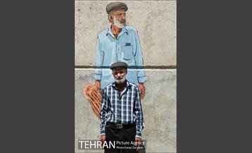 بازدید اعضا شورای شهر از دیوارنگاری جدار مترو خزانه 16