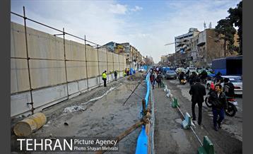 بازگشایی خیابان جمهوری پس از حادثه پلاسکو 19