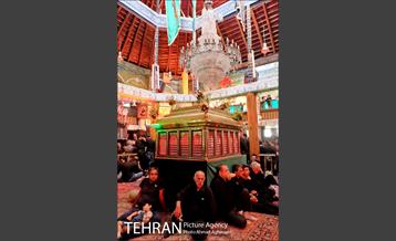 آیین نخل گردانی در تکیه های شمیران 10