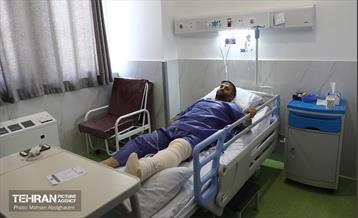 مجروحان جنایت‌های رژیم صهیونیستی 14