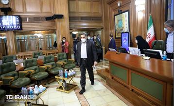 آخرین جلسه شورای پنجم شهر تهران با حضور پیروز حناچی 5