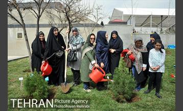 مراسم درختکاری به مناسبت روز مادر 49
