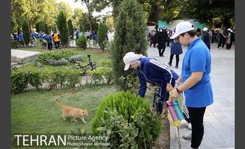 طرح پاکسازی پارک شهر تهران از فیلترهای سیگار  7